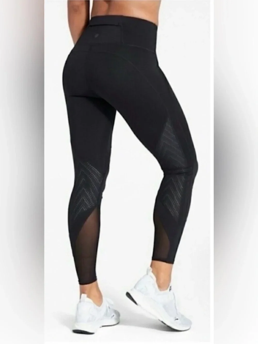 Athleta High Rise Precision 7/8 Tight Legging Black Medium - Picture 1 of 12